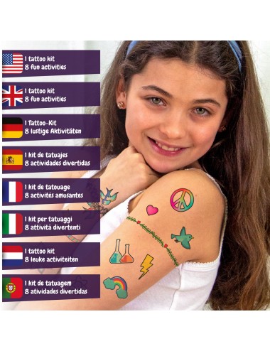 Tatuajes temporales infantiles - KIDS CLUSTER