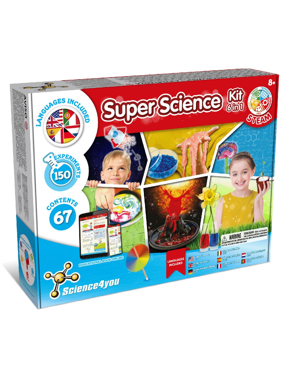 Science4you Primer Kit Construccion - Laboratorio de Mecanica para Niños 4  Años con 6 Construcciones para Niños, +100 Piezas de Construccion, Juegos,  Juguetes y Regalos para Niños y Niñas 4+ Años : : Juguetes y juegos