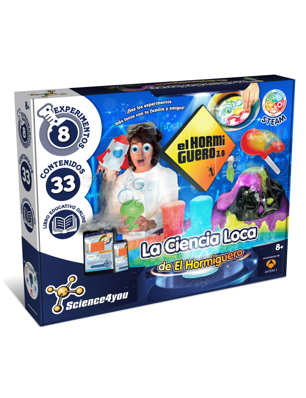 Clementoni Ciencia y Juego Microscopio Smart Deluxe +8 años