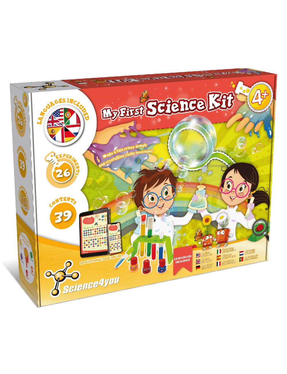Science4you - Microscopio para Niños +8 Años - Laboratorio de Quimica: Microscopio  con Soporte para Smartphone y Muestras Preparadas - Kit de Ciencia para  Niños y Juegos Educativos Niños 8-14 Años : : Juguetes y juegos
