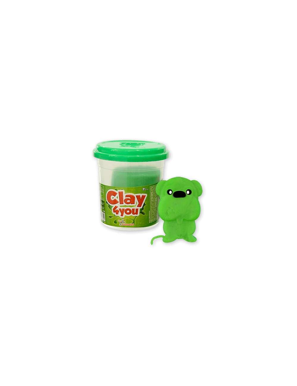 Serrado Inconveniencia Cap Plastilina Clay4you Verde | Construcciones y Manualidades | Para Niños +3  años | Science4you