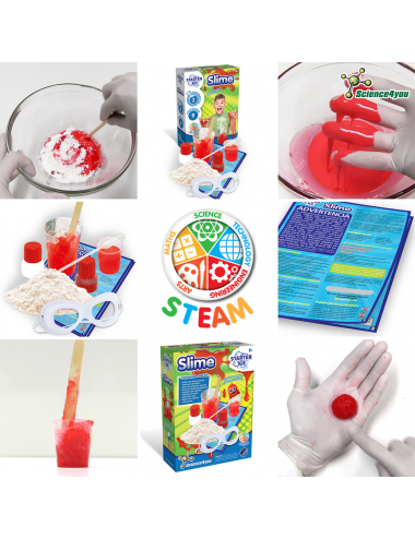 Starter Kit Slime, Juegos de Ciencia