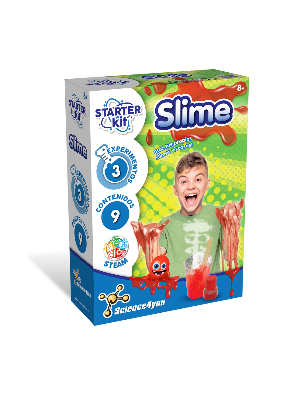 Starter Kit Slime, Juegos de Ciencia