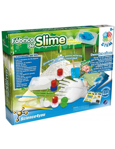 F brica de Slime Brilla en la Oscuridad Juguetes para Ni os