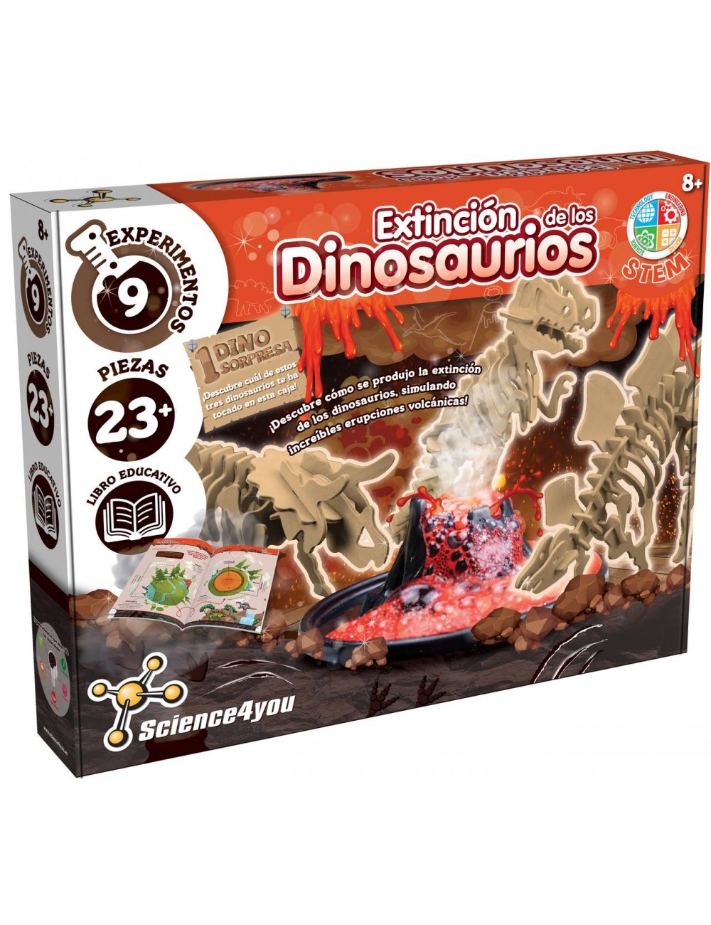 Extinción de los Dinosaurios - Juguete Dinosaurios para Niños con