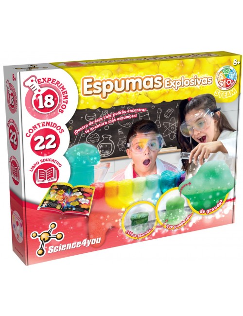 Juguetes Educativos - Espumas Explosivas