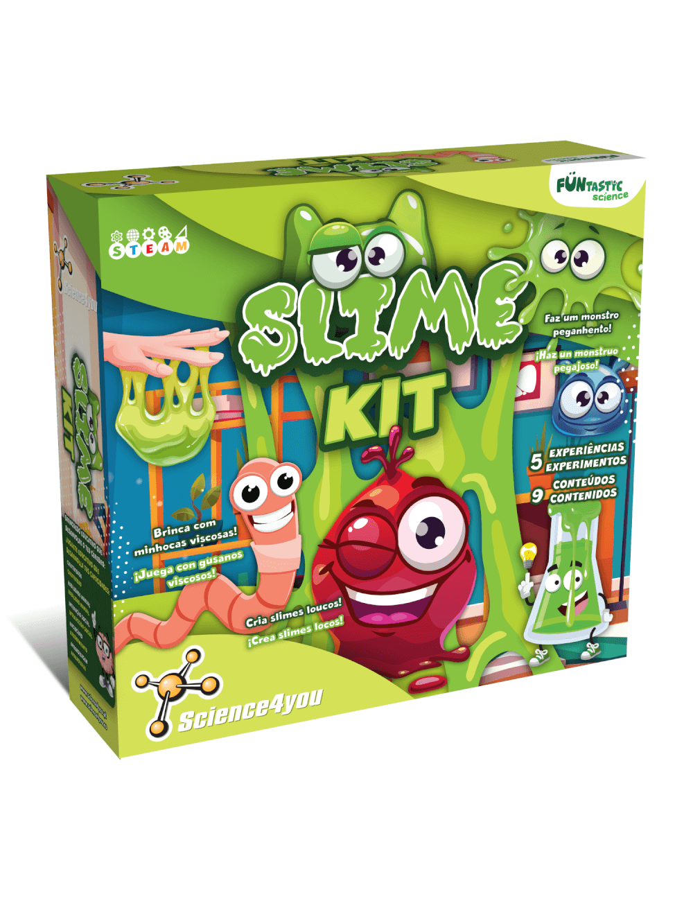 SCIENCE FUNTASTIC - KIT PARA HACER SLIME