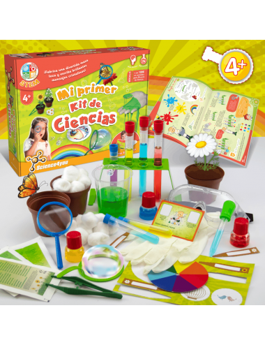 solamente Hornear aburrido Mi Primer Kit de Ciencias | Juguete cientifico y educativo para Niños +4  Años | Science4you