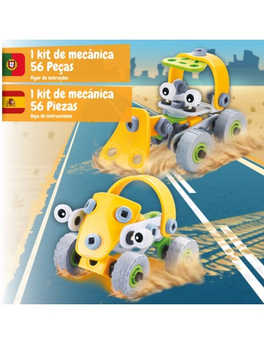 Juego De Construccion Metal Tipo Mecano Tractor