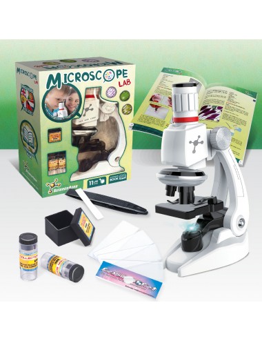 Microscopio III Infantil, Juguete educativo para Niños +6 Años