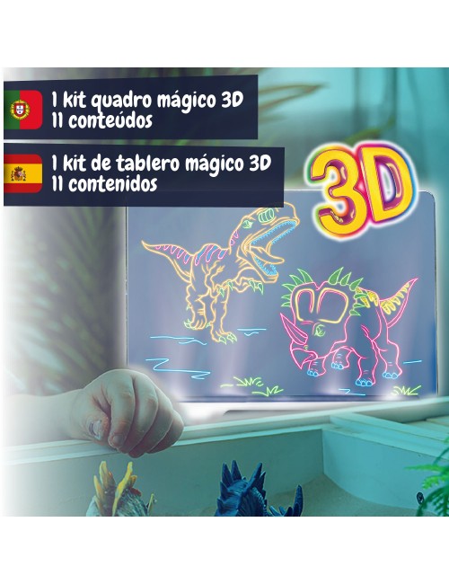 Pizarra mágica 3D -...