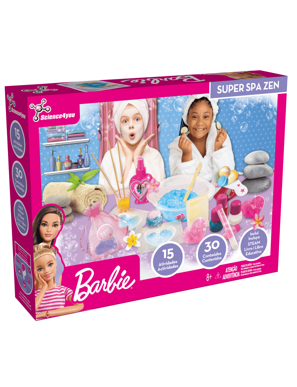 Super Zen Spa - Barbie, Juguetes para Niñas +8 Años