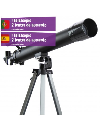 Telescopio Lunar para Niños / Infantil / Principiantes - Telescópio  Astronómico - Juguete Cientifico y Regalo, +8 Años